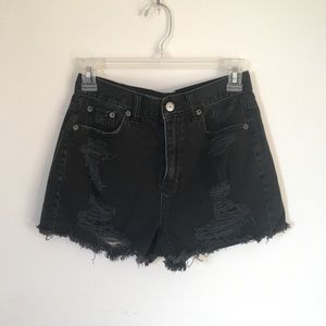 American Eagle High Rise Mom Shorts
